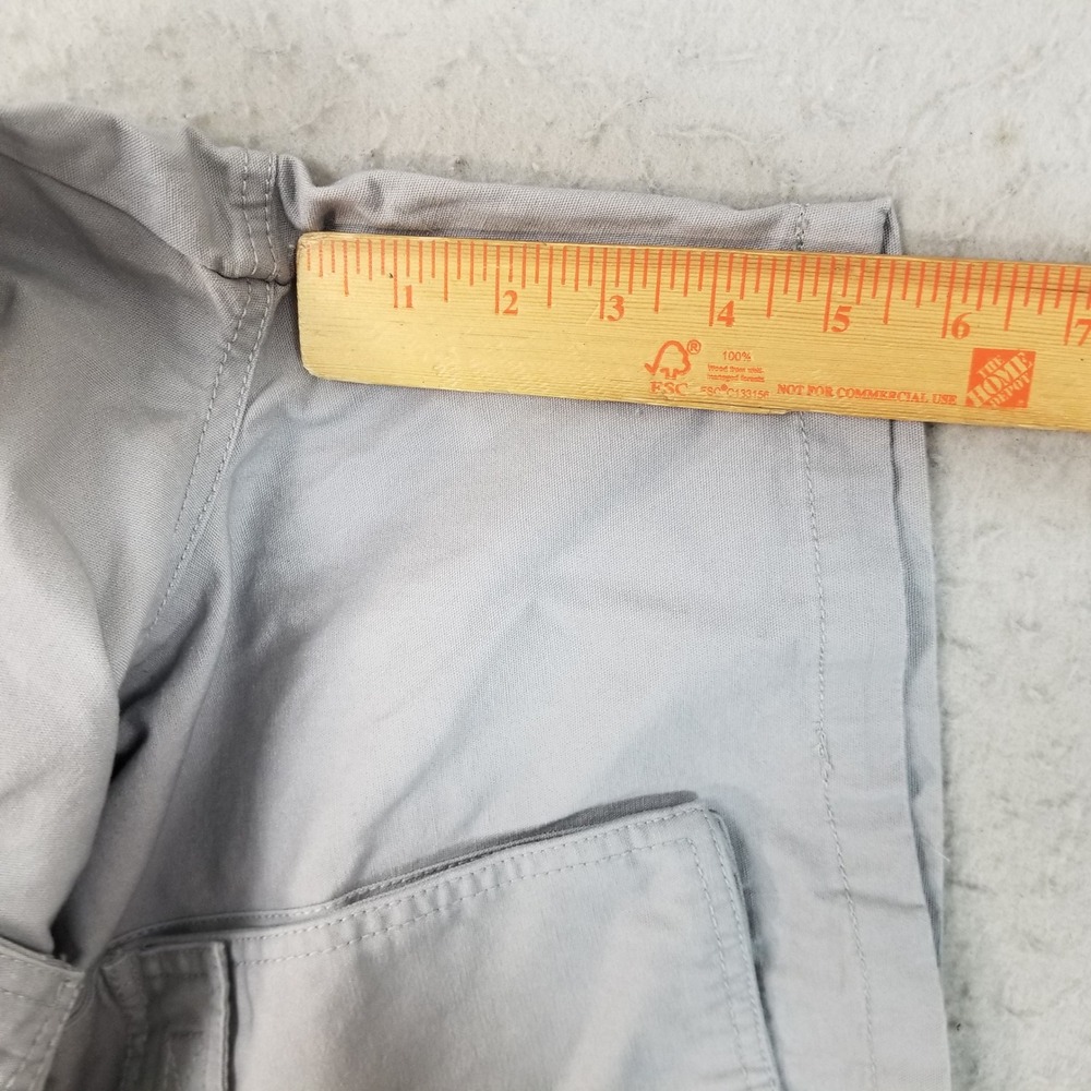Guide Gear Cargo Shorts Mens 38 Gray Cotton Canvas Utility Tactical Outdoor 6in - Picture 8 of 10